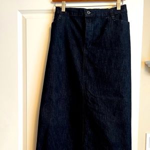 Lee Riders Mid Rise Denim Skirt